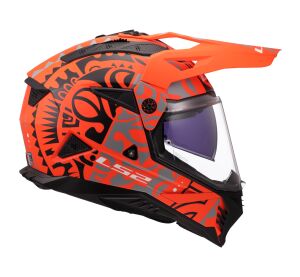 LS2 MX702 PIONEER II RANGI ORANGE-06