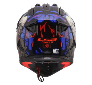 LS2 MX708 FAST II ZOMBIE II BLACK RED BLUE-06