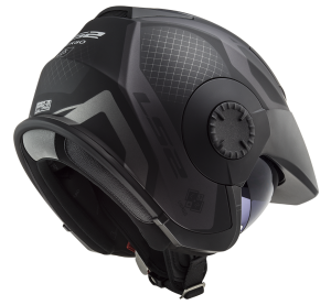 LS2 OF570 VERSO MARKER MATT BLACK TITANIUM