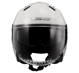 LS2 OF603 INFINITY II SOLID GLOSS WHITE-06