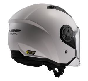 LS2 OF616 AIRFLOW II SOLID GLOSS WHITE-06