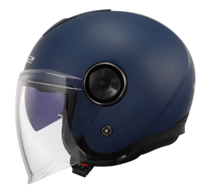 LS2 OF620 CLASSY SOLID MATT NAVY BLUE-06