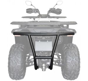 XRW REAR BUMPER ALU SX6 BLACK - SEGWAY SNARLER AT5 S / L