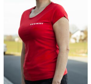 SEGWAY POWERSPORTS Red Women T-shirt