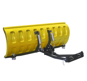 SHARK Snow Plow 60" DELUXE YELLOW (152 cm) with adapter