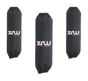 XRW SHOCK COVER BLACK NEOPRENE - SUZUKI LTZ 400