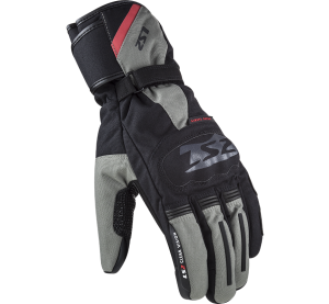 LS2 SNOW MAN GLOVES BLACK GREY