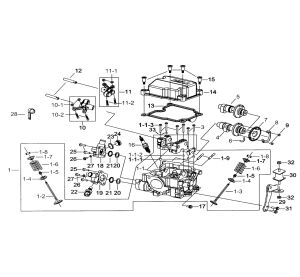 HEAD ASSY, CYLINDER(1)