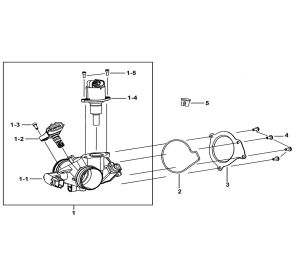 THROTTLE BODY COMP.