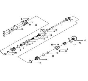 TRANSMISSION SYSTEM ASSY.