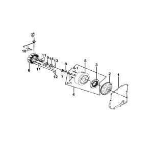 AC GEN FLYWHEEL