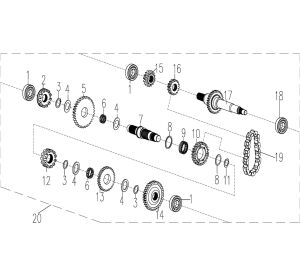 MAIN TRANSMISSION ASSEMBLY