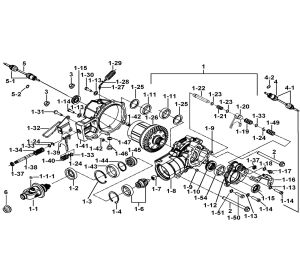 FRONT DIFFERENTIAL ASSY.(LOCK)