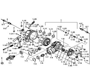 FRONT DIFFERENTIAL ASSY.(LOCK)