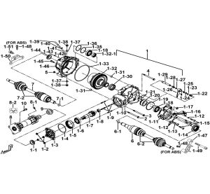 REAR DIFFERENTIAL ASSY.(FOR LOCK)