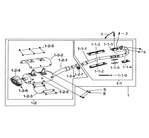 MUFFLER ASSY.(FOR EURO 4)