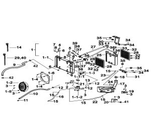 RADIATOR ASSY.、COOLING FAN