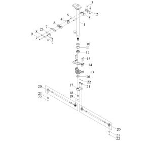 STEERING, SHAFT, LINK