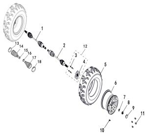 WHEEL REAR