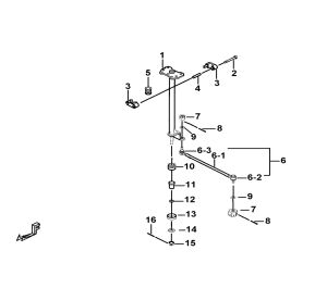 STEERING SHAFT(FOR W/O EPS)