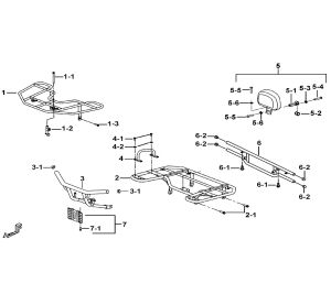CARRIER(STEEL)、BUMPER (OPTION)