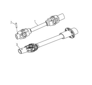 FRONT AND REAR KNUCKLE ASSY (T3 EFI) (FOR 4WD)