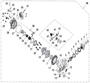 FRONT GEAR-BOX