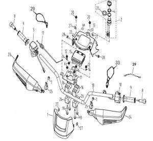HANDLEBAR (T3 EFI)