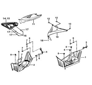 FOOT BOARD