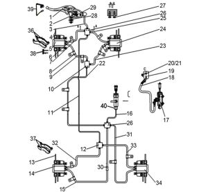 BRAKING SYSTEM (MATCH REAR DIFF. GEAR-BOX 35780)
