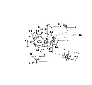 L CRANK CASE COVER(2)