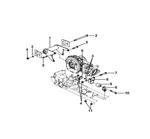 REAR DIFFERENTIAL BUFFER ACCESSORY(FOR SHAFT BRAKE)