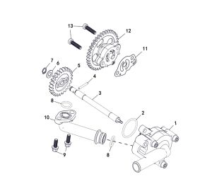 WATER PUMP AND OIL PUMP
