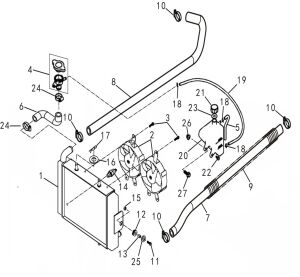 RADIATOR (EFI T3)