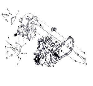 ENGINE AND TRANSMISSION ASSY