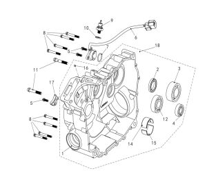 RIGHT CRANKCASE