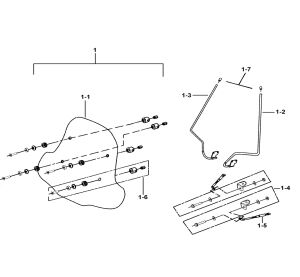 WIND-SHIELD ASSY.(OPTION)