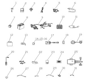 ELECTRICAL SYSTEM (T3 EFI)