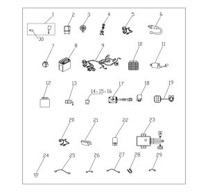 ELECTRICAL SYSTEM (T3 EFI)