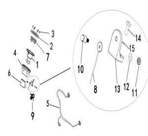 HORN OF STEERING WHEEL (OPTIONAL)