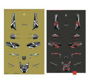 STICKER SET (LINHAI STANDARD) II