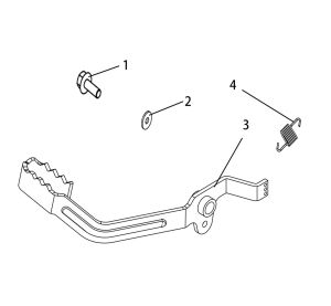 PEDAL,  BRAKE