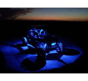 SHARK LED Light, RGB, Multi-Color, Bluetooth Control, 4 pcs Set