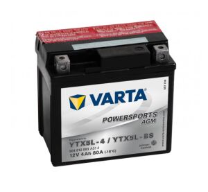 Varta 12V/4Ah moto LF, YTX5L-4/YTX5L-BS Access DRR? TGB Bullet