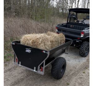 SHARK WOOD 550, vozík za čtyřkolku, černý