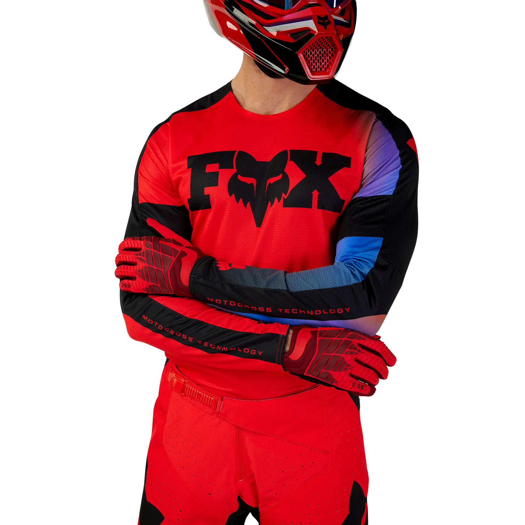 FOX 360 Streak Jersey - Fluo RED MX24