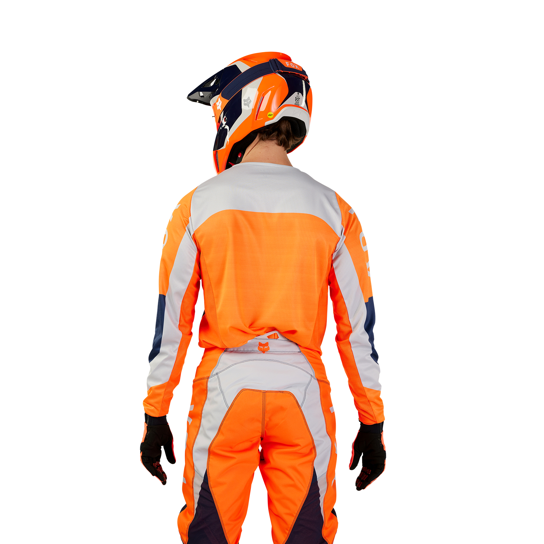 FOX 180 Nitro Jersey - Extd Sizes - 2X, Fluo Orange MX24