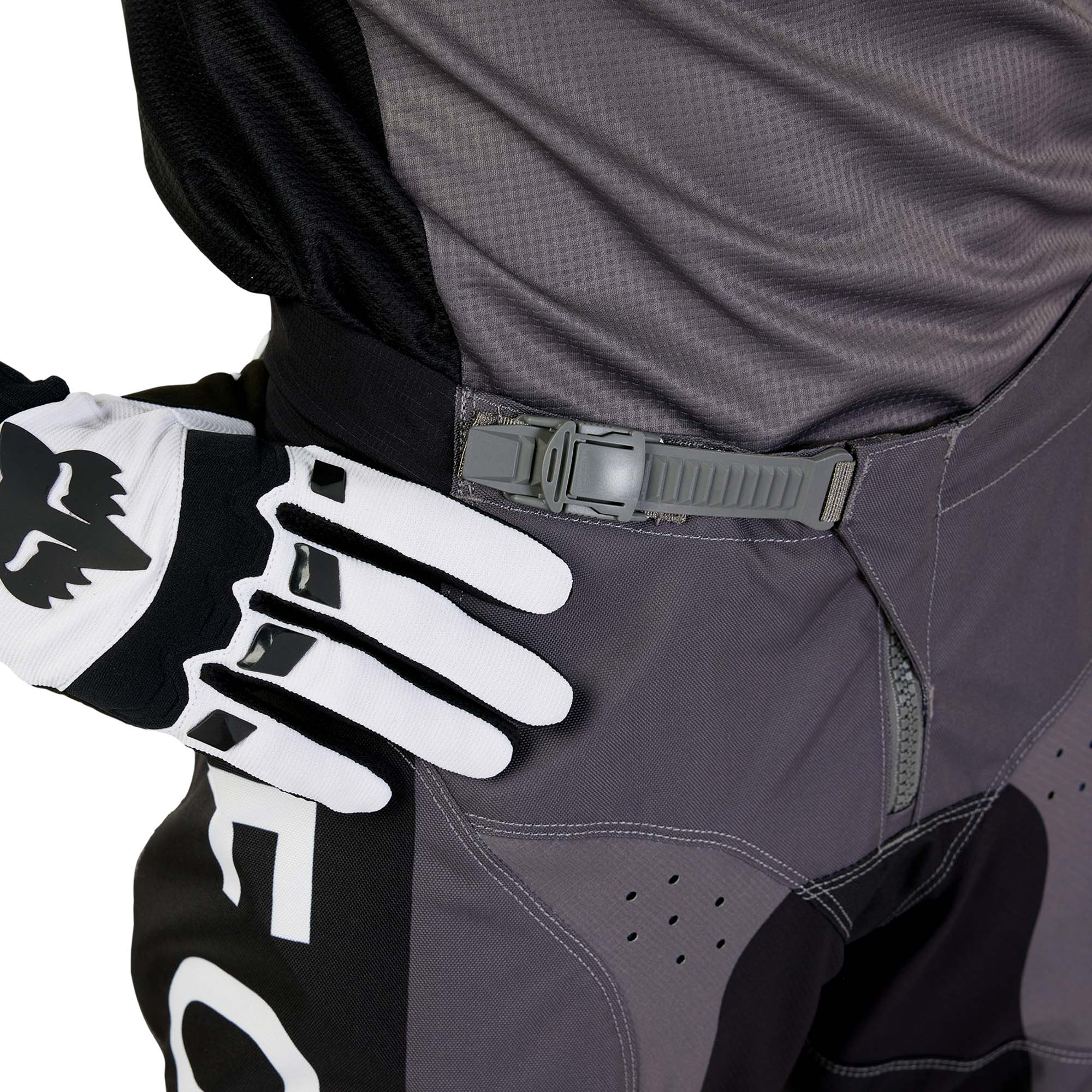 FOX 180 Nitro Pant - Extd Sizes - 40, Black/Grey MX24