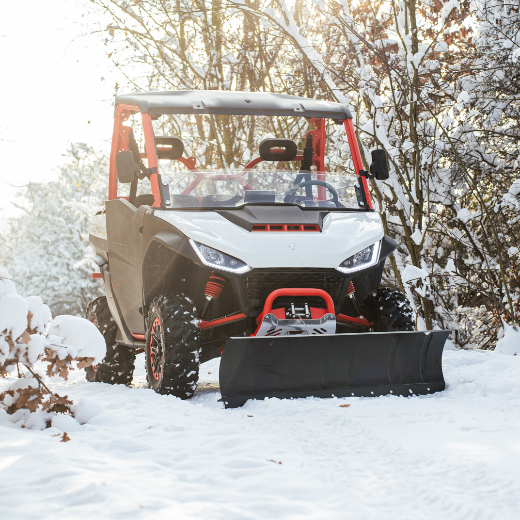 SHARK Snow Plow 67" Steel BLACK (170 cm) with QUICK adapter