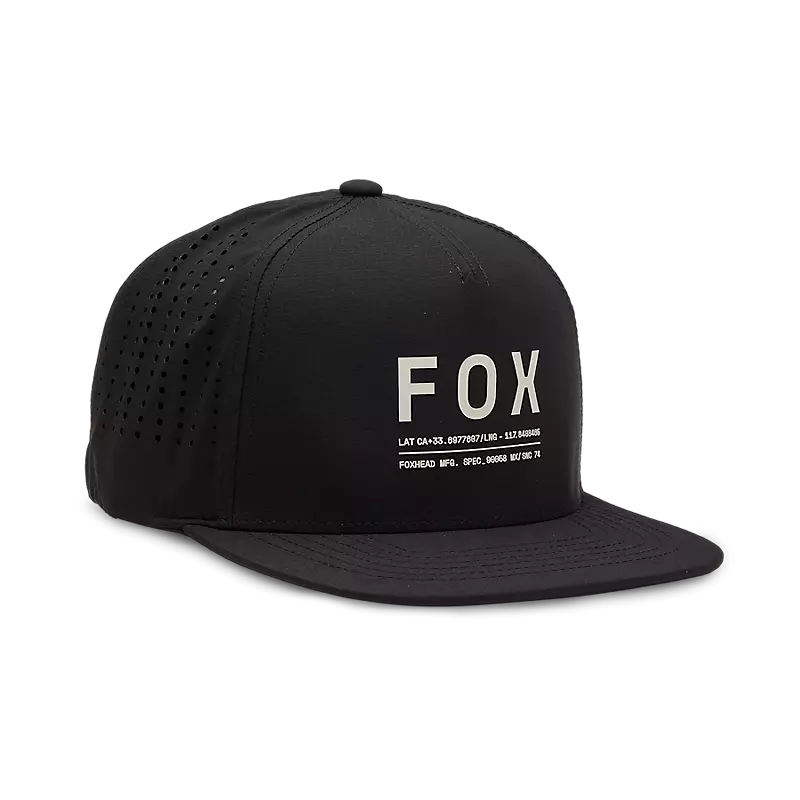 FOX Non Stop Tech Snapback Hat - OS, Black